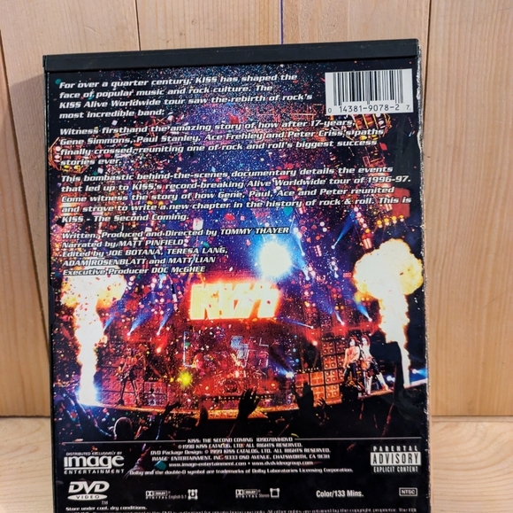 KISS The Second Coming DVD Pre-owned - Picture 3 of 5